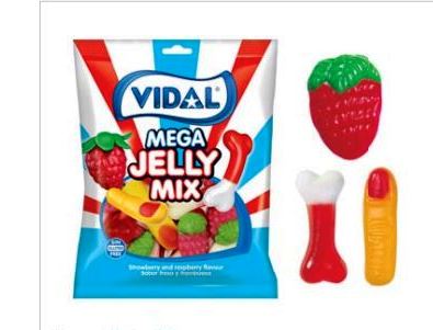 [VIDAL.28.5] [VIDAL.28.5] BST. MEGA JELLY MIX Gr.90 X 14
