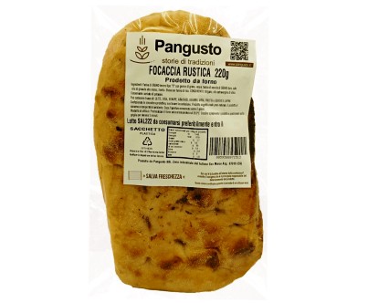 [PANGU.02] [PANGU.02] FOCACCIA RUSTICA G220 X 12 PZ
