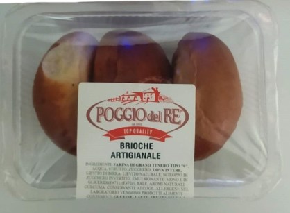 [DOLCE.02] [DOLCE.02] BRIOCHES GRANITA Gr.150 DA 3 X 12 Pz