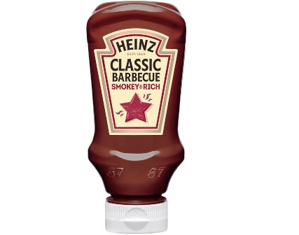 [HEINZ.03.3] [HEINZ.03.3] BBQ SAUCE SQUEEZY ml.220 X 8 Pz