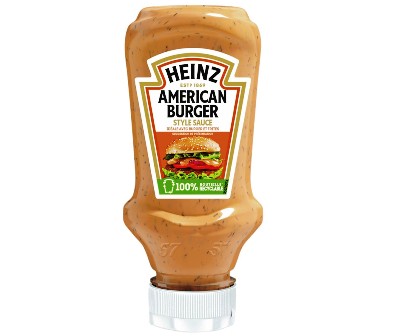[HEINZ.03.4] [HEINZ.03.4] AMERICAN BURGER SQUEEZY ml.220 X 8 Pz