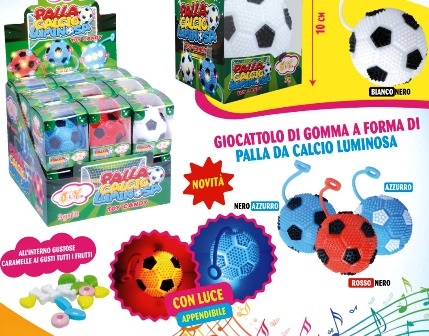 [JOY.20.7] [JOY.20.7] PALLA CALCIO LUMINOSA  X18