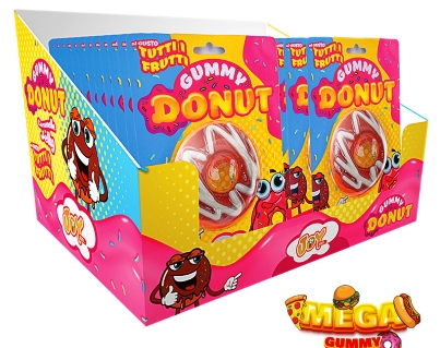 [JOY.33.4] [JOY.33.4] DONUTS GUMMY GR.80 X 24 PZ