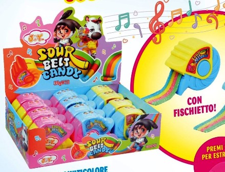 [JOY.43] [JOY.43] SOUR BELT CANDY GR.35  X 12