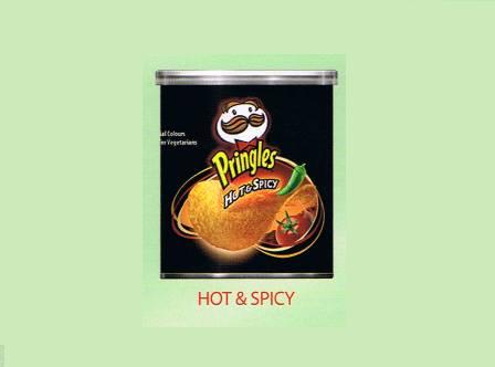 [LEAF.02] [LEAF.02] PRINGLES HOT & SPICY G.40 X 12