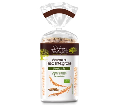 [LEKK.74] [LEKK.74] GALLETTE DI RISO INT G.120 X 12