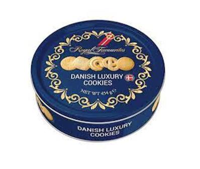 [BERGI.01] [BERGI.01] BISCOTTI DANESI LATTA Gr.454 X 12 Pz