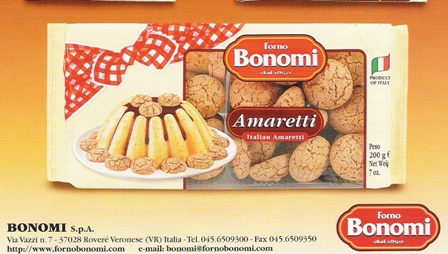 [BONOMI.01] [BONOMI.01] AMORELLI GR.200  X 15 Pz  (amaretti)