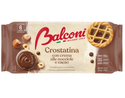 [VALD.24] [VALD.24] CROSTATINA CACAO DA PZ6 CRT X 16