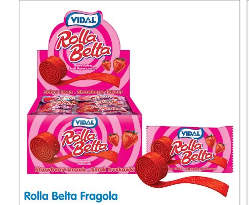[VIDAL.03.1] [VIDAL.03.1] ROLL BELTA FRAGOLA X 24 Pz